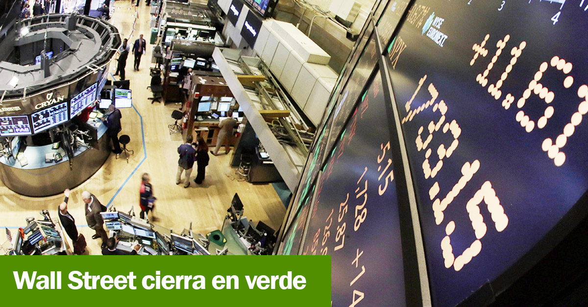 Wall Street Cierra En Verde Capitalesactivos