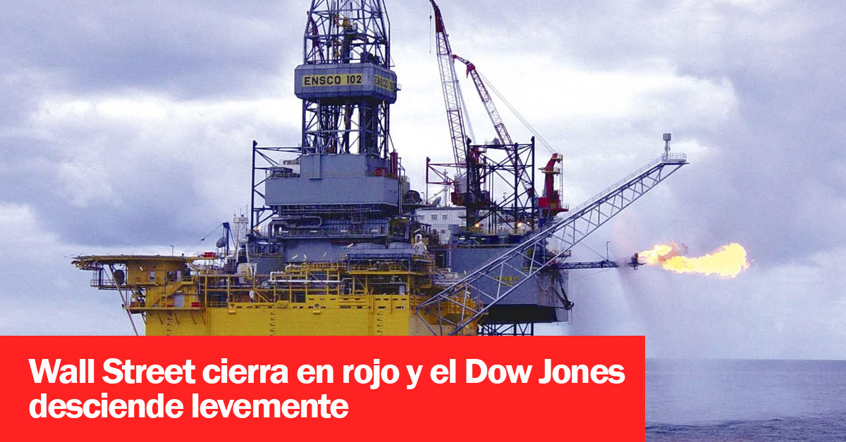 Wall Street cierra en rojo y el Dow Jones desciende levemente