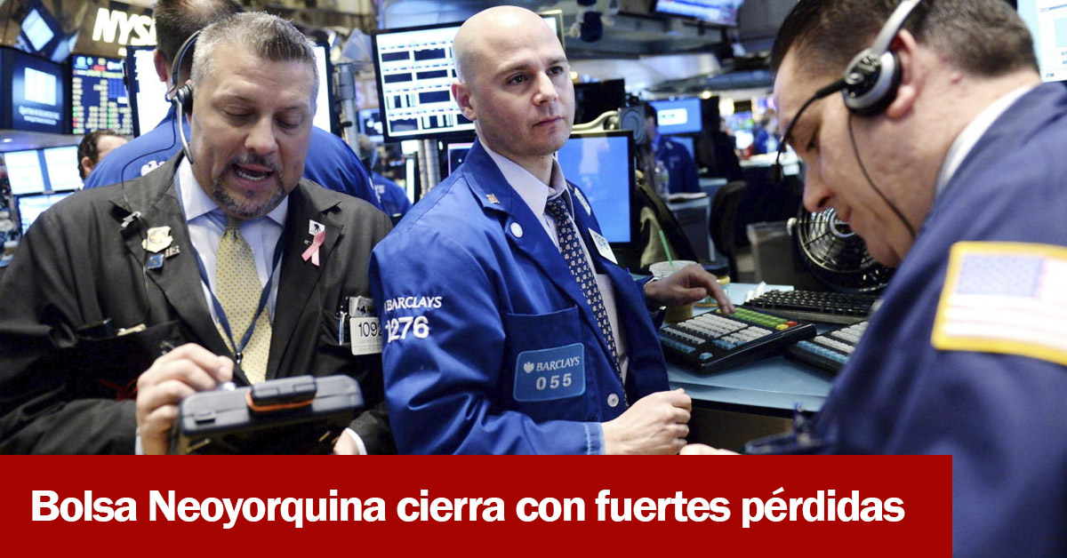 Wall Street cerró a la baja tras el aumento de tasas de la Fed