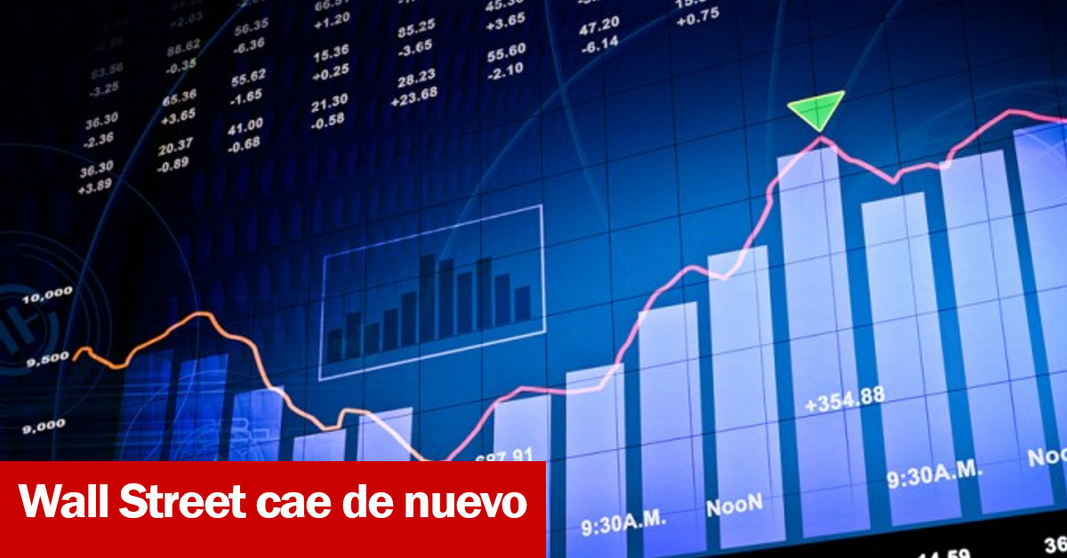 Wall Street cae de nuevo